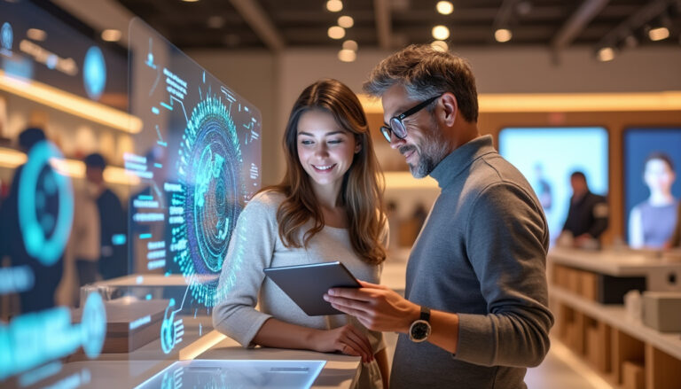 découvrez comment l'intelligence artificielle transforme l'expérience client en offrant des interactions personnalisées et adaptées aux besoins de chaque utilisateur. explorez les technologies et stratégies qui permettent aux entreprises d'améliorer la satisfaction client grâce à des solutions innovantes.