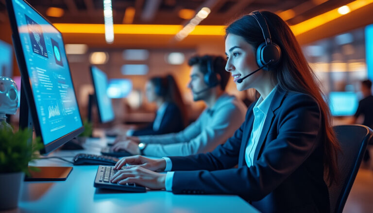 découvrez comment une agence d'automatisation d'ia peut transformer votre service à la clientèle en optimisant les interactions, en réduisant les temps d'attente et en personnalisant l'expérience client. boostez votre efficacité et fidélisez vos clients grâce aux solutions innovantes de l'ia.