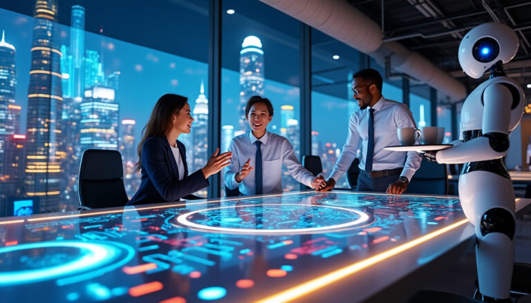 découvrez comment une agence d'automatisation d'ia peut transformer l'avenir des entreprises. optimisez vos processus, améliorez votre efficacité et restez compétitif dans un monde en constante évolution grâce aux technologies d'intelligence artificielle.