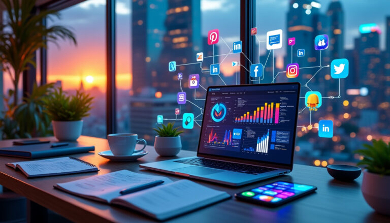 découvrez les 10 outils d'intelligence artificielle incontournables pour optimiser vos réseaux sociaux en décembre 2024. améliorez votre stratégie de contenu, gagnez en efficacité et boostez votre engagement grâce à des solutions innovantes qui transformeront votre présence en ligne.