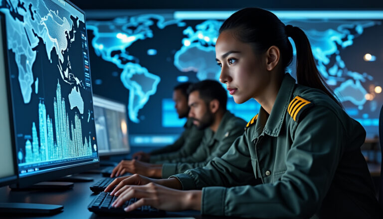 découvrez comment l'intelligence artificielle transforme la prise de décision militaire en temps de guerre. cet article explore l'impact des algorithmes sur les stratégies militaires et les enjeux éthiques qui en découlent.