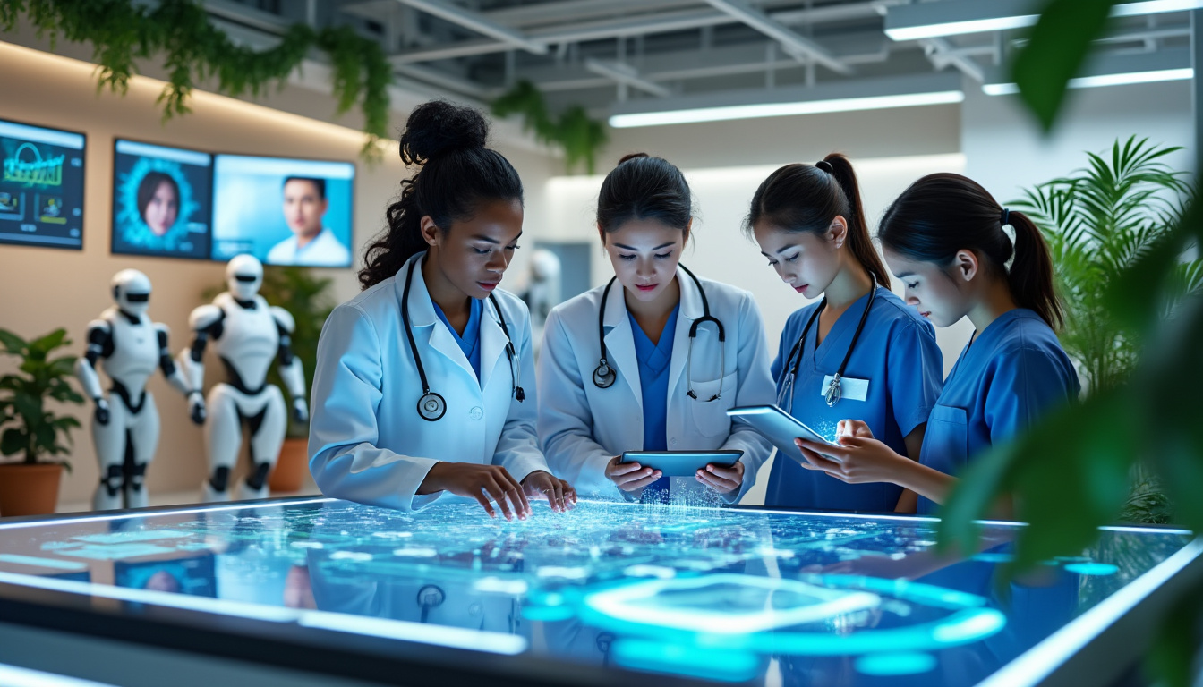 découvrez comment l'intelligence artificielle révolutionne le domaine de la santé en améliorant les diagnostics, optimisant les traitements et transformant la gestion des soins. plongez dans les bénéfices incroyables qu'elle apporte pour les professionnels de santé et les patients.