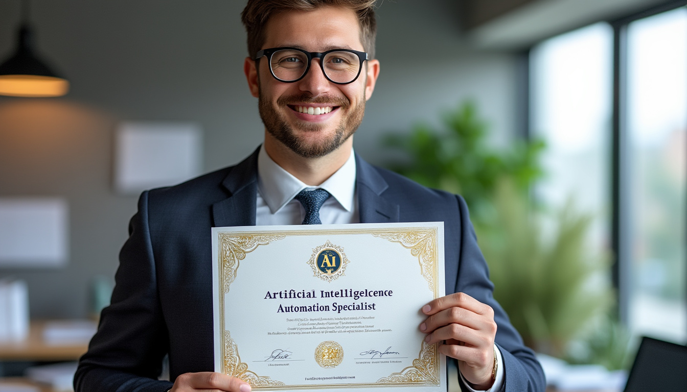 découvrez les certifications essentielles en automatisation d'intelligence artificielle. apprenez comment ces qualifications peuvent booster votre carrière, améliorer vos compétences techniques et vous positionner en leader dans le domaine de l'ia.