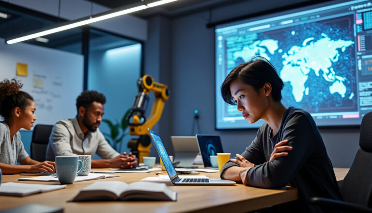 découvrez les enjeux et défis liés à l'intégration de l'intelligence artificielle dans le développement logiciel. explorez comment l'automatisation peut transformer les processus tout en abordant les problématiques techniques, éthiques et humaines qui en découlent.