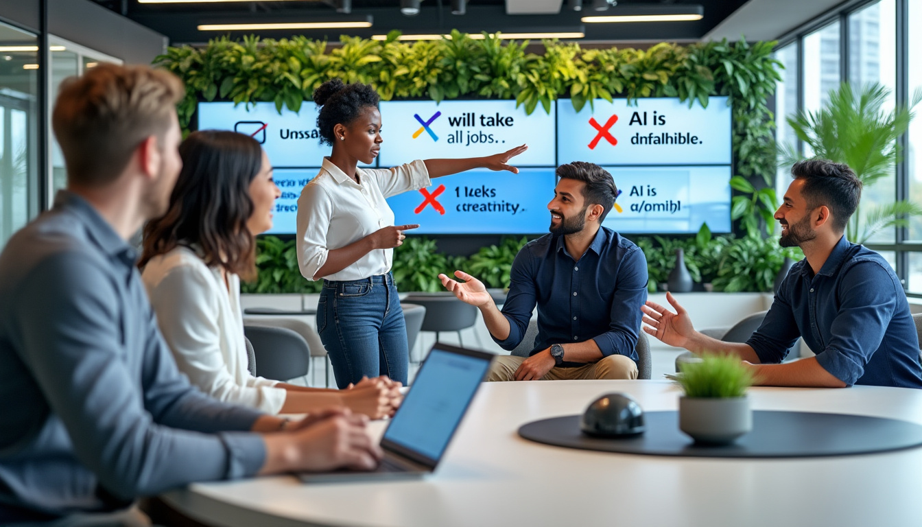 découvrez la vérité derrière les mythes courants sur l'automatisation de l'intelligence artificielle. cet article démystifie les idées reçues et vous aide à comprendre comment l'ia transforme l'industrie tout en dissipant les craintes infondées.