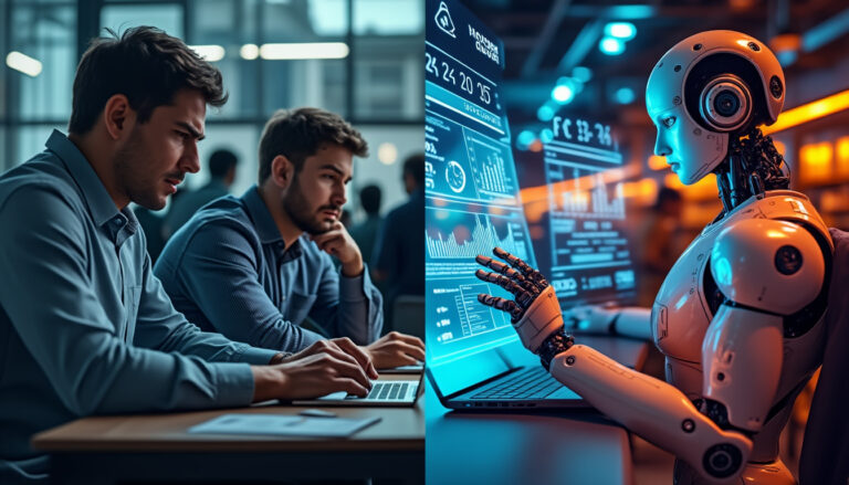 découvrez comment l'intelligence artificielle transforme le marché de l'emploi en posant des menaces sur certaines professions tout en ouvrant de nouvelles perspectives d'avenir. analyse des impacts, opportunités et défis à relever.