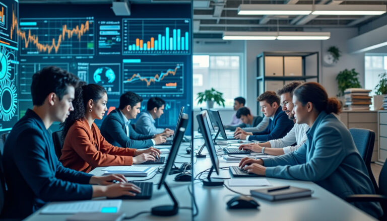 découvrez comment l'automatisation par l'intelligence artificielle transforme la productivité des entreprises. analyse des avantages, des défis et des opportunités offertes par cette révolution technologique.