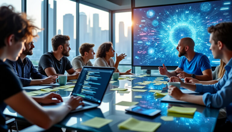 découvrez comment la collaboration entre les humains et l'intelligence artificielle transforme le développement logiciel. explorez les synergies créées par l'ia pour améliorer l'efficacité, l'innovation et la qualité des projets. plongez dans cette nouvelle ère où hommes et machines travaillent ensemble pour repousser les limites de la technologie.