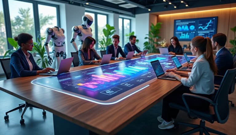 découvrez comment l'automatisation par l'intelligence artificielle peut transformer votre entreprise. apprenez des strategies efficaces pour améliorer la productivité, optimiser les processus et libérer du temps pour innover. transformez votre modèle d'affaires grâce à l'ia.