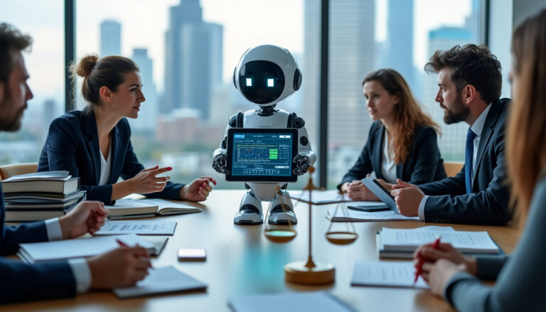 découvrez les implications juridiques de l'automatisation par l'ia, un sujet crucial à l'ère numérique. analysez les défis réglementaires, les droits des travailleurs et les responsabilités des entreprises face à l'essor de l'intelligence artificielle. préparez-vous aux enjeux légaux de demain.