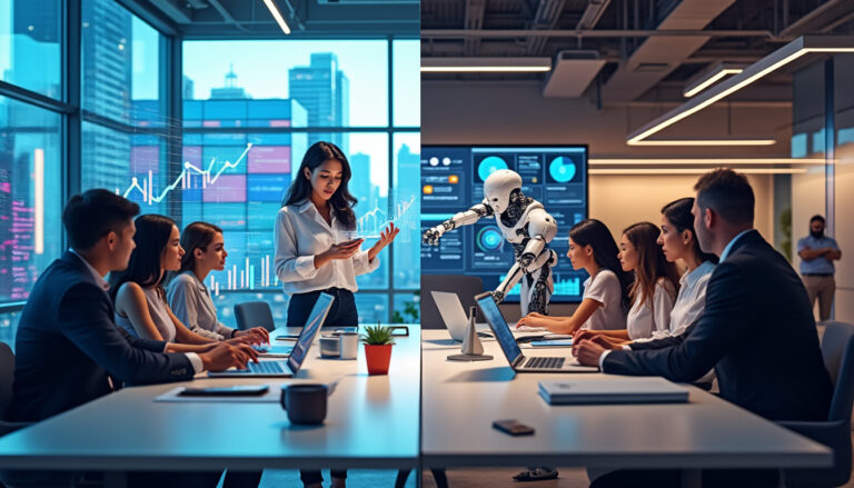 découvrez comment l'ia générative transforme le monde du travail, ses implications sur les perspectives d'emploi et les compétences requises pour s'adapter à cette évolution technologique. analyse des changements majeurs et des opportunités pour les professionnels de demain.