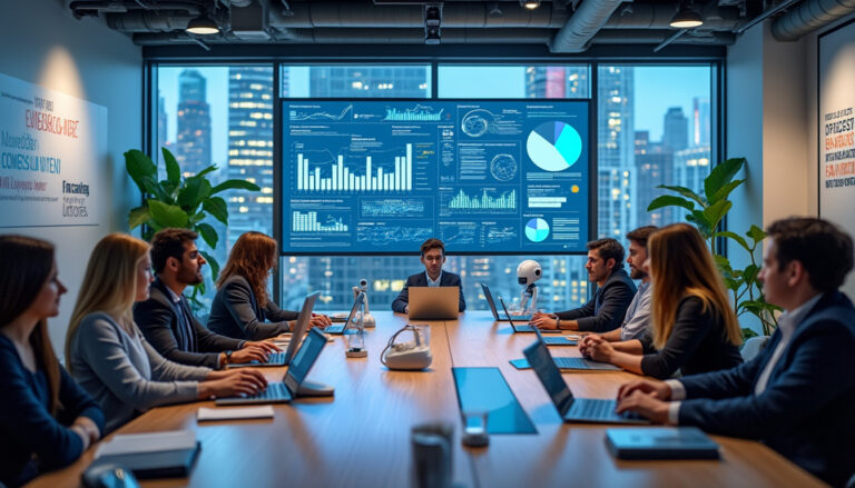 découvrez comment l'automatisation par l'intelligence artificielle peut transformer vos modèles d'affaires, en optimisant vos processus, augmentant votre efficacité et tenant compte des dernières innovations technologiques pour vous offrir un avantage compétitif.