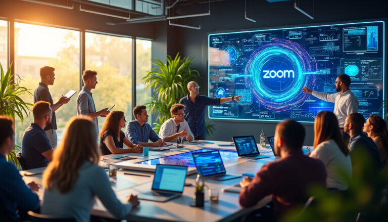 découvrez la nouvelle plateforme ia de zoom, conçue pour transformer et améliorer la collaboration. cette innovation révolutionnaire optimise les interactions et facilite le travail d'équipe, offrant des outils intelligents pour une communication fluide et efficace.