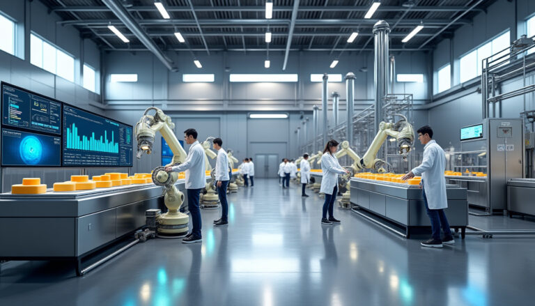 découvrez comment le partenariat innovant entre le groupe bel et dassault systèmes transforme la production alimentaire grâce à l'intelligence artificielle, révolutionnant ainsi les méthodes de fabrication et optimisant la chaîne de valeur.