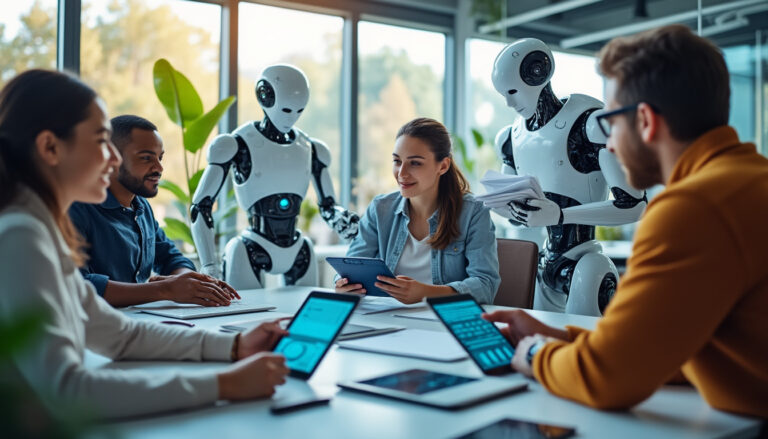 découvrez comment l'automatisation par l'ia transforme le paysage du travail, redéfinissant les compétences requises et les opportunités professionnelles. explorez les défis et les avantages de cette évolution technologique pour un avenir de travail plus efficace et durable.