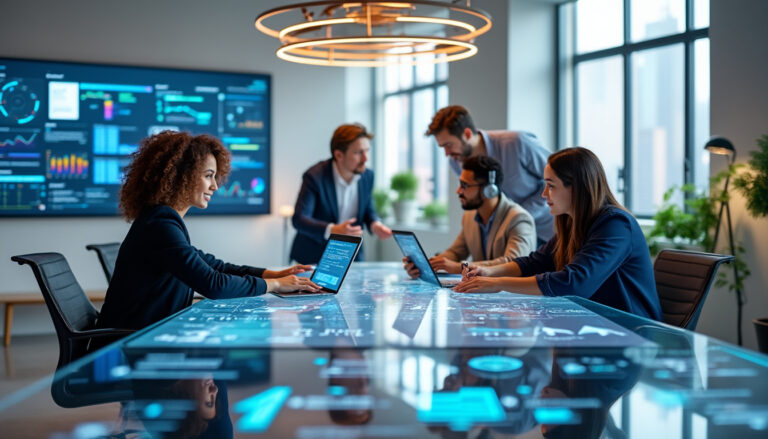 découvrez comment l'intelligence artificielle transforme la productivité à travers 8 applications révolutionnaires. plongez dans les innovations qui optimisent les processus, boostent l'efficacité et redéfinissent le monde du travail.